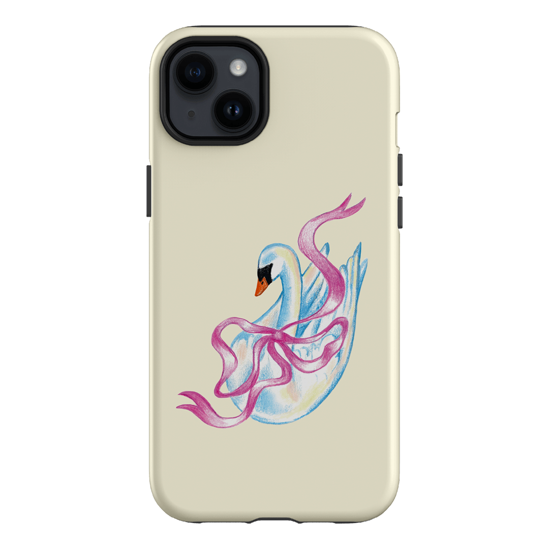 Satin Swan Printed Phone Cases iPhone 14 Plus / Armoured by Femke Studio - The Dairy