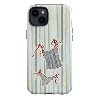 Stripe Tankini Printed Phone Cases iPhone 14 Plus / Armoured by Kayla Carr - The Dairy