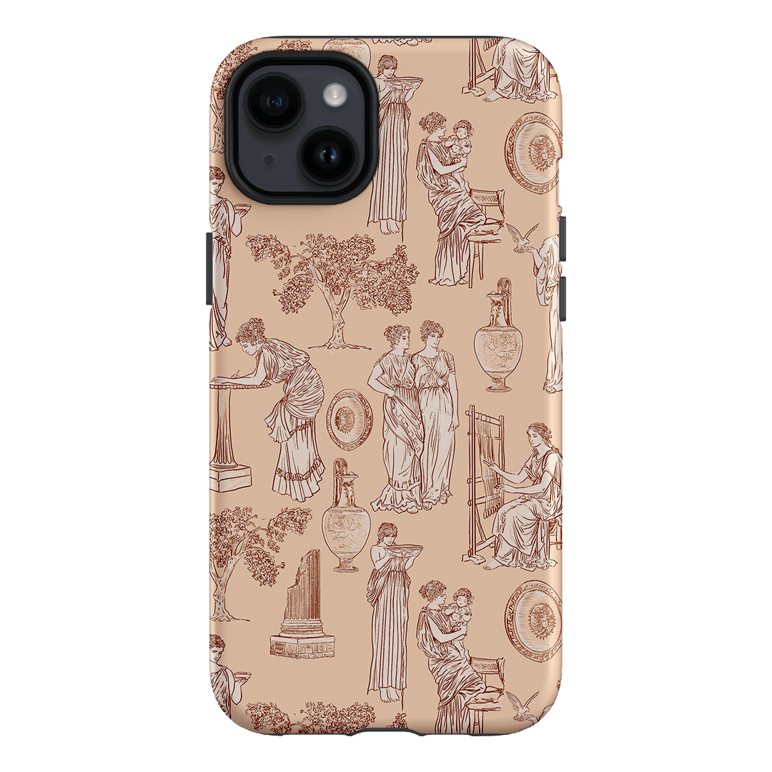 Symposium Rosewater Printed Phone Cases iPhone 14 Plus / Armoured by Veronica Tucker - The Dairy