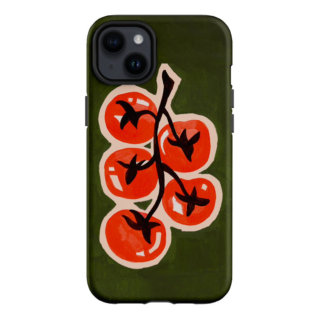 Tomatoes Printed Phone Cases iPhone 14 Plus / Armoured by Studio Bon - The Dairy