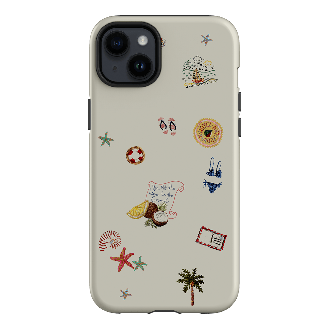 Vacay All Day Cream Printed Phone Cases by Antipodean - The Dairy
