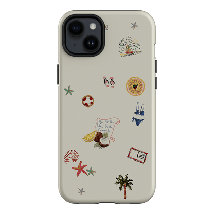 Vacay All Day Cream Printed Phone Cases by Antipodean - The Dairy