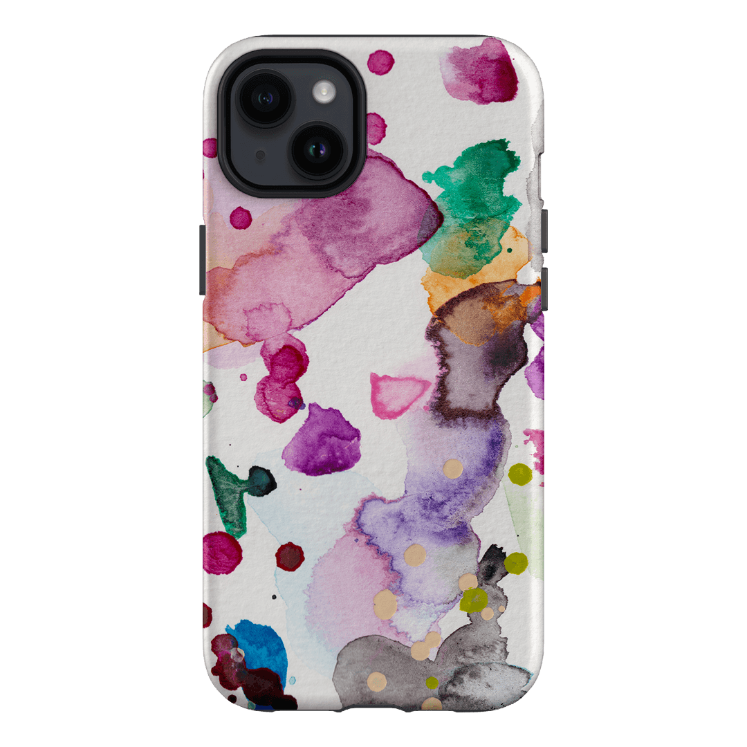 Watercolour Palette Printed Phone Cases iPhone 14 Plus / Armoured by The Dairy - The Dairy