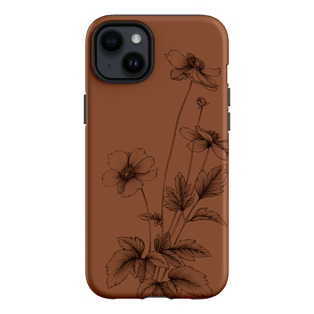 Windflowers Study Printed Phone Cases iPhone 14 Plus / Armoured by Typoflora - The Dairy