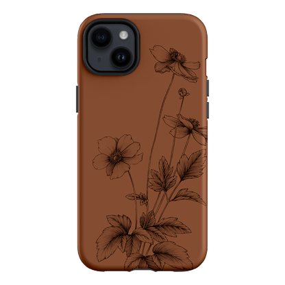 Windflowers Study Printed Phone Cases iPhone 14 Plus / Armoured by Typoflora - The Dairy