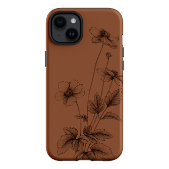 Windflowers Study Printed Phone Cases iPhone 14 Plus / Armoured by Typoflora - The Dairy