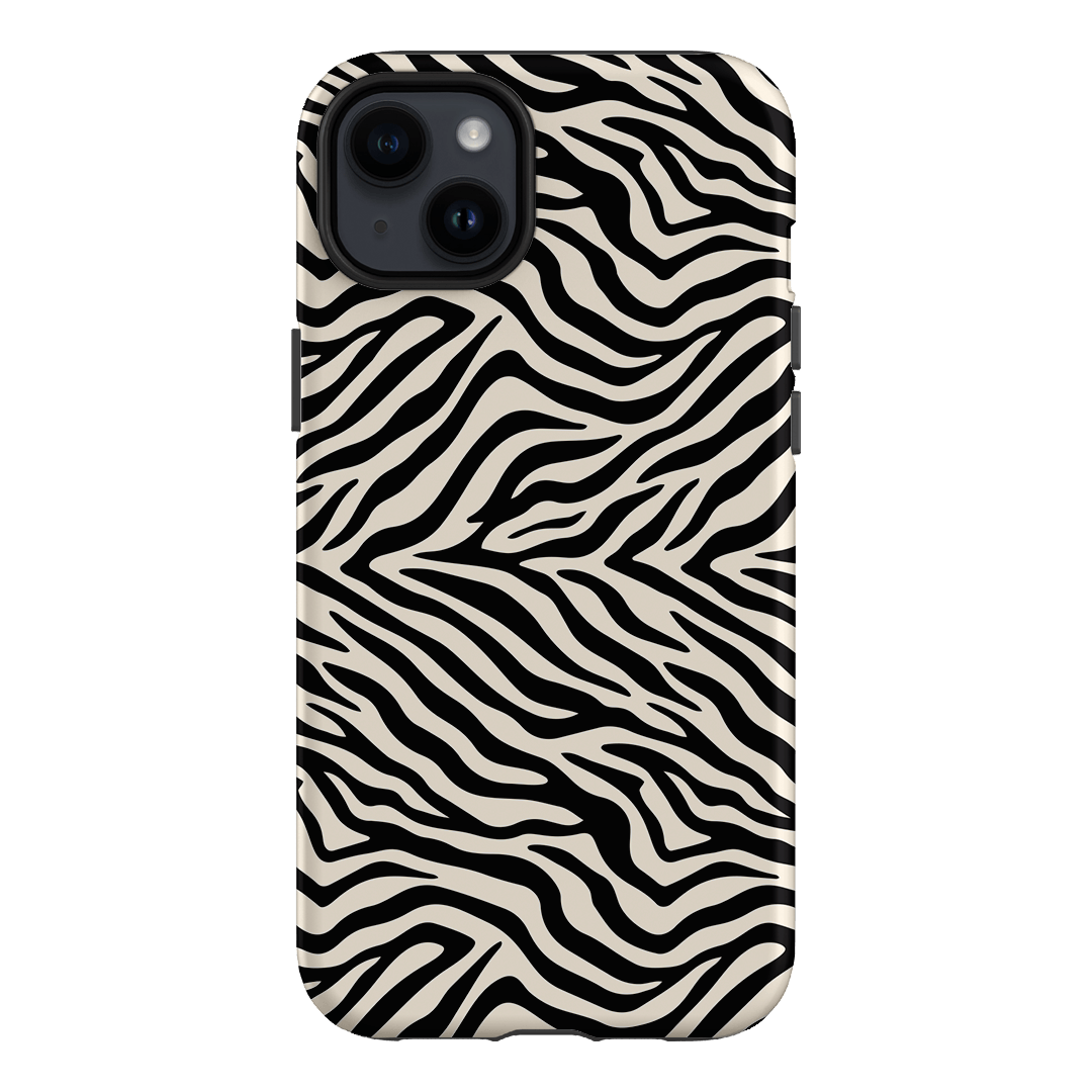 Zebra Ink Printed Phone Cases iPhone 14 Plus / Armoured by The Dairy - The Dairy