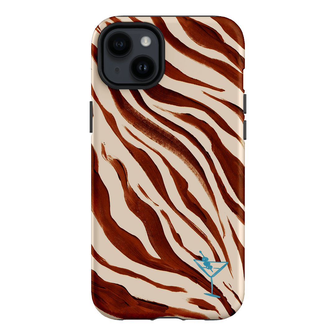 Zebra Tini Printed Phone Cases iPhone 14 Plus / Armoured by Charlie Taylor - The Dairy
