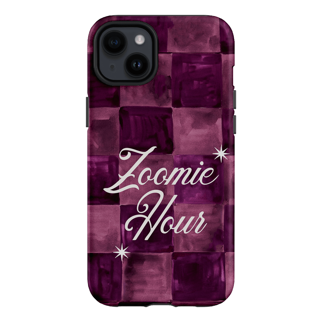 Zoomie Hour Cherry Printed Phone Cases iPhone 14 Plus / Armoured by Lisa Hu - The Dairy