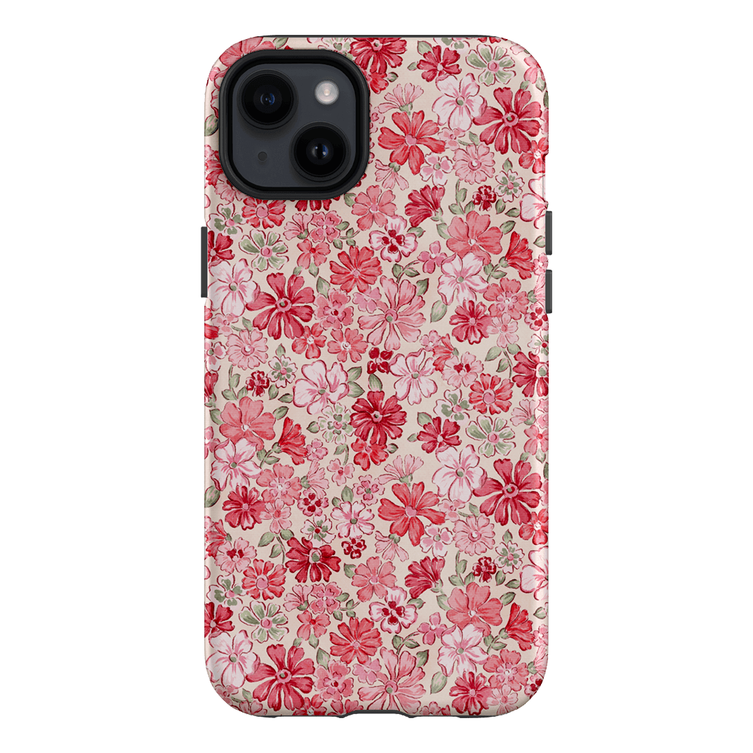 Strawberry Kiss Printed Phone Cases iPhone 14 Plus / Armoured by Oak Meadow - The Dairy