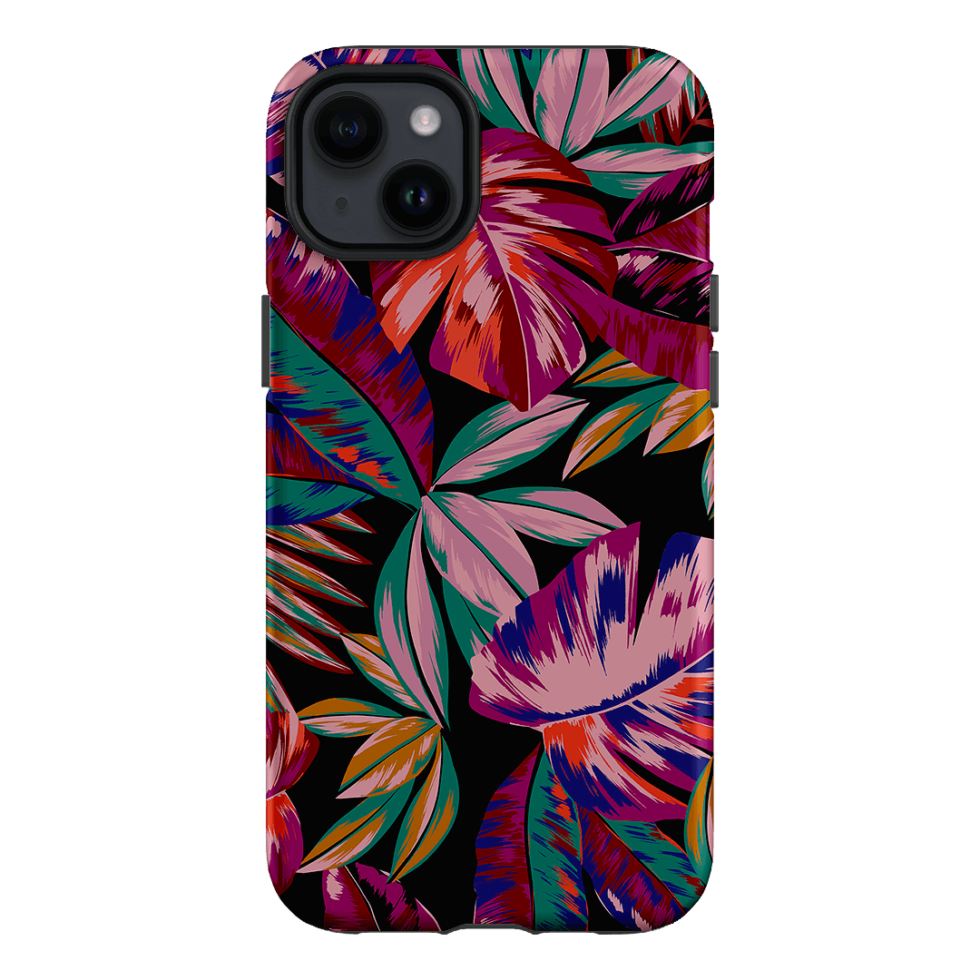 Midnight Palm Printed Phone Cases iPhone 14 Plus / Armoured by Charlie Taylor - The Dairy