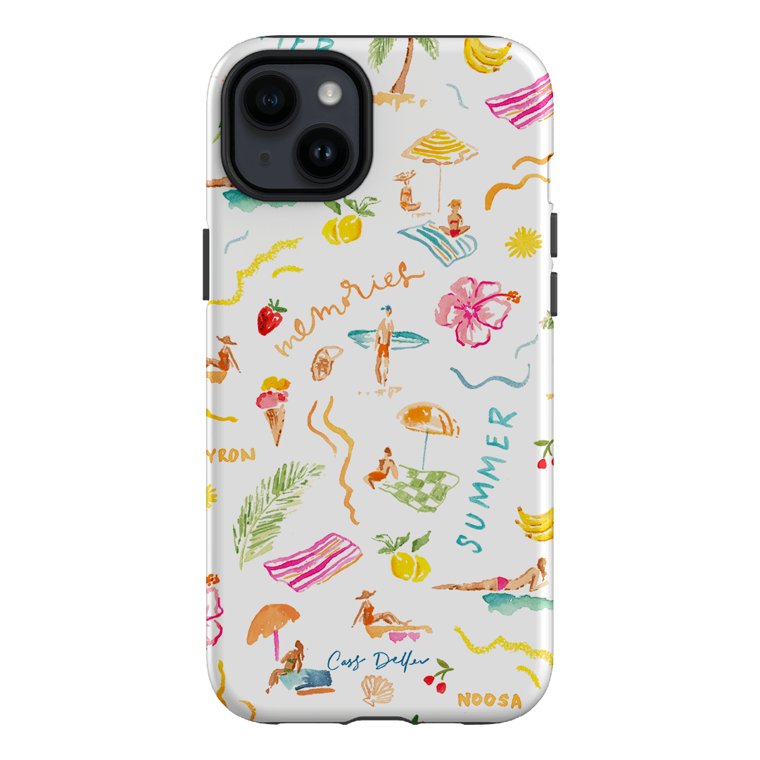 Summer Memories Printed Phone Cases iPhone 14 Plus / Armoured by Cass Deller - The Dairy