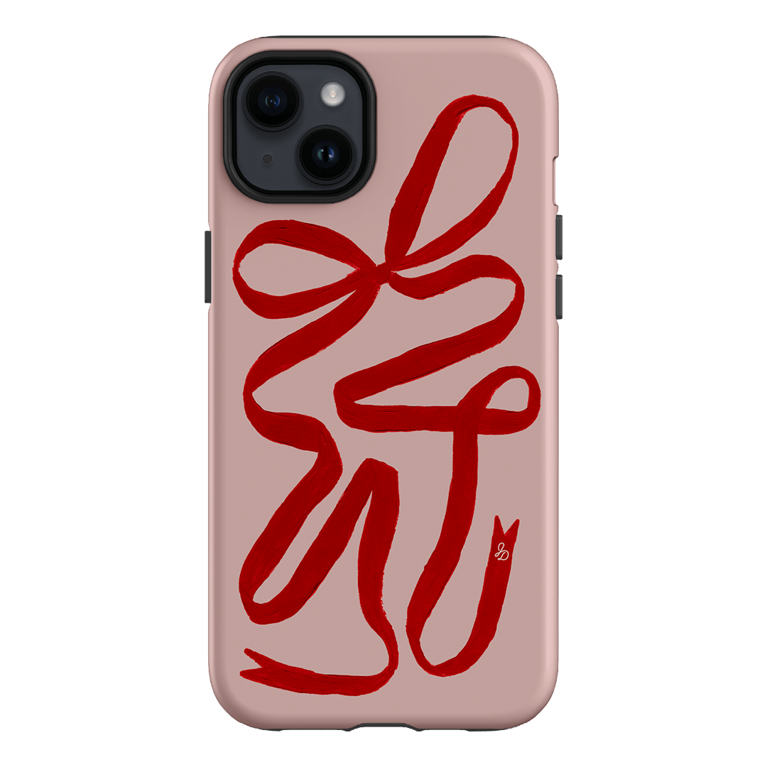 Valentine Ribbon Printed Phone Cases by Jasmine Dowling - The Dairy