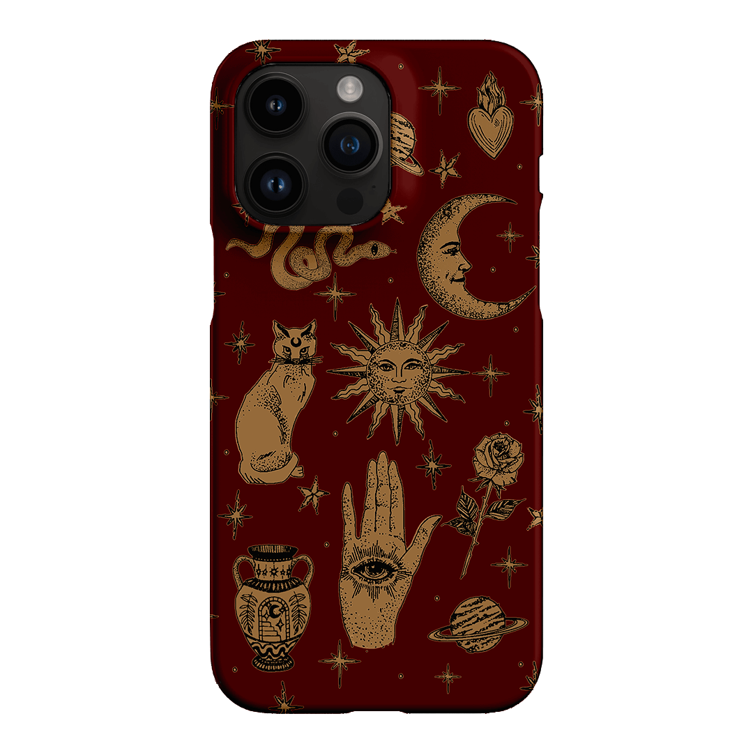 Astro Flash Red Printed Phone Cases iPhone 14 Pro Max / Snap by Veronica Tucker - The Dairy