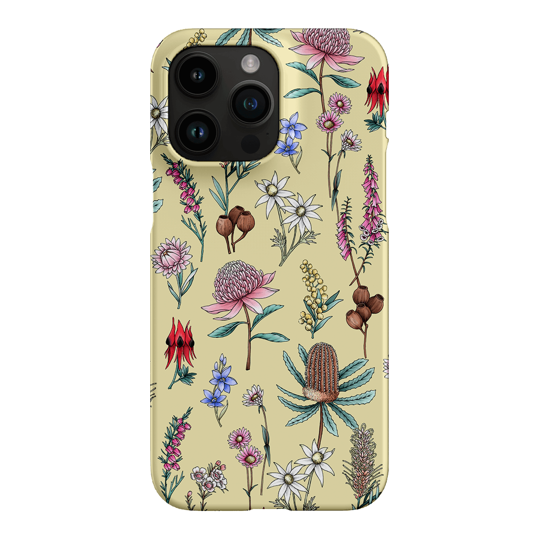 Banksia Butter Printed Phone Cases iPhone 14 Pro Max / Snap by Typoflora - The Dairy