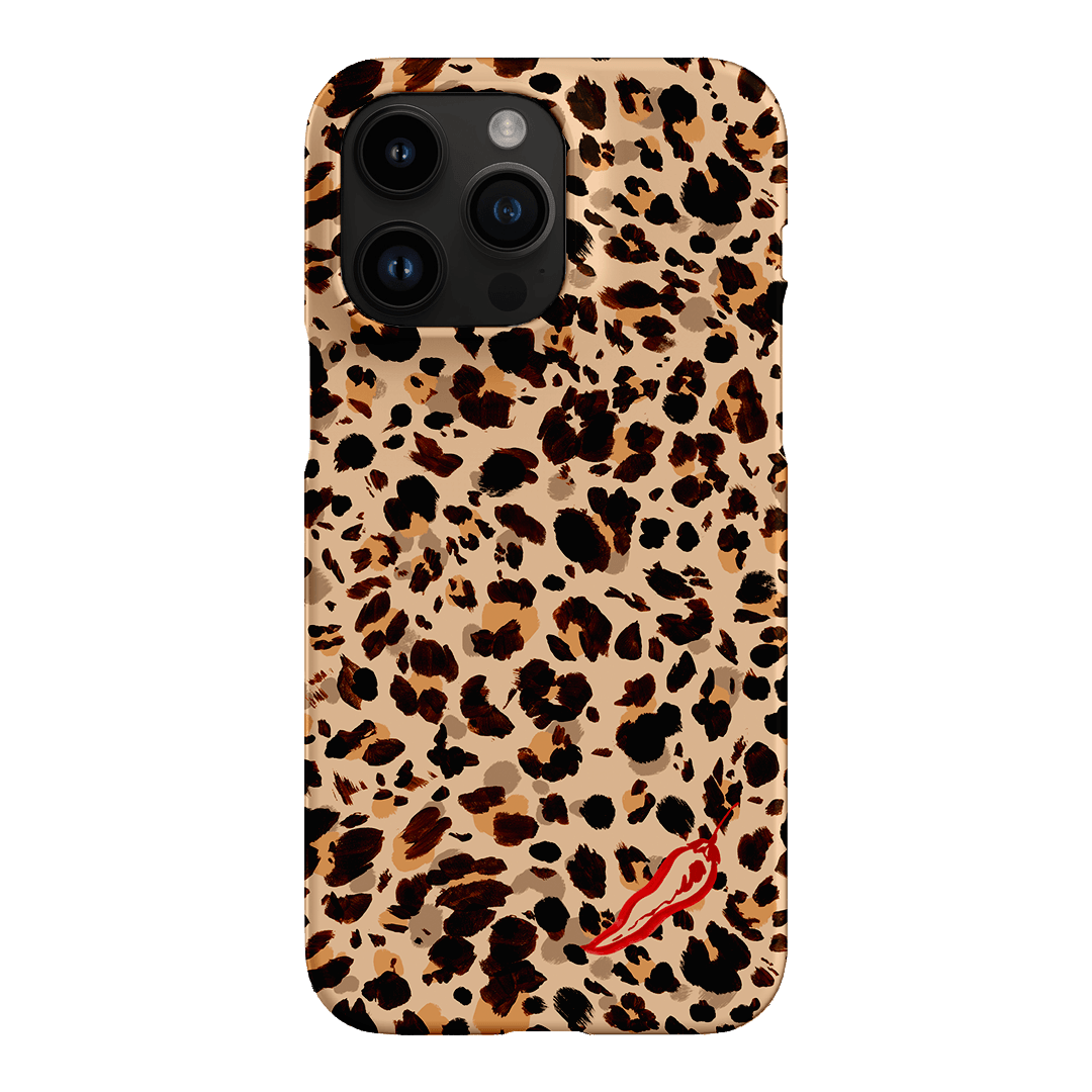 Chilli Leopard Printed Phone Cases iPhone 14 Pro Max / Snap by Charlie Taylor - The Dairy