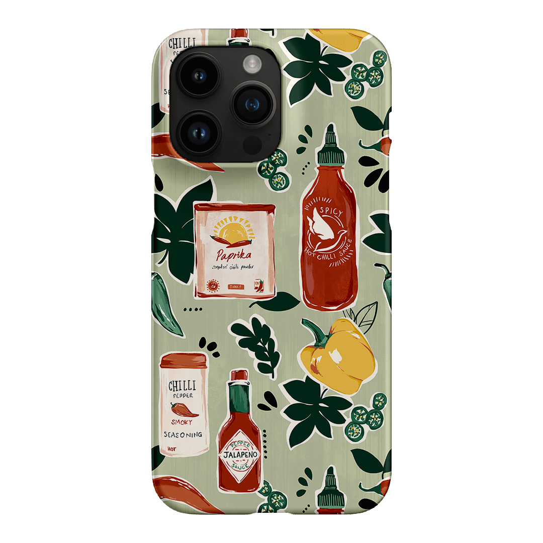 Chilli Pepper Printed Phone Cases iPhone 14 Pro Max / Snap by Charlie Taylor - The Dairy