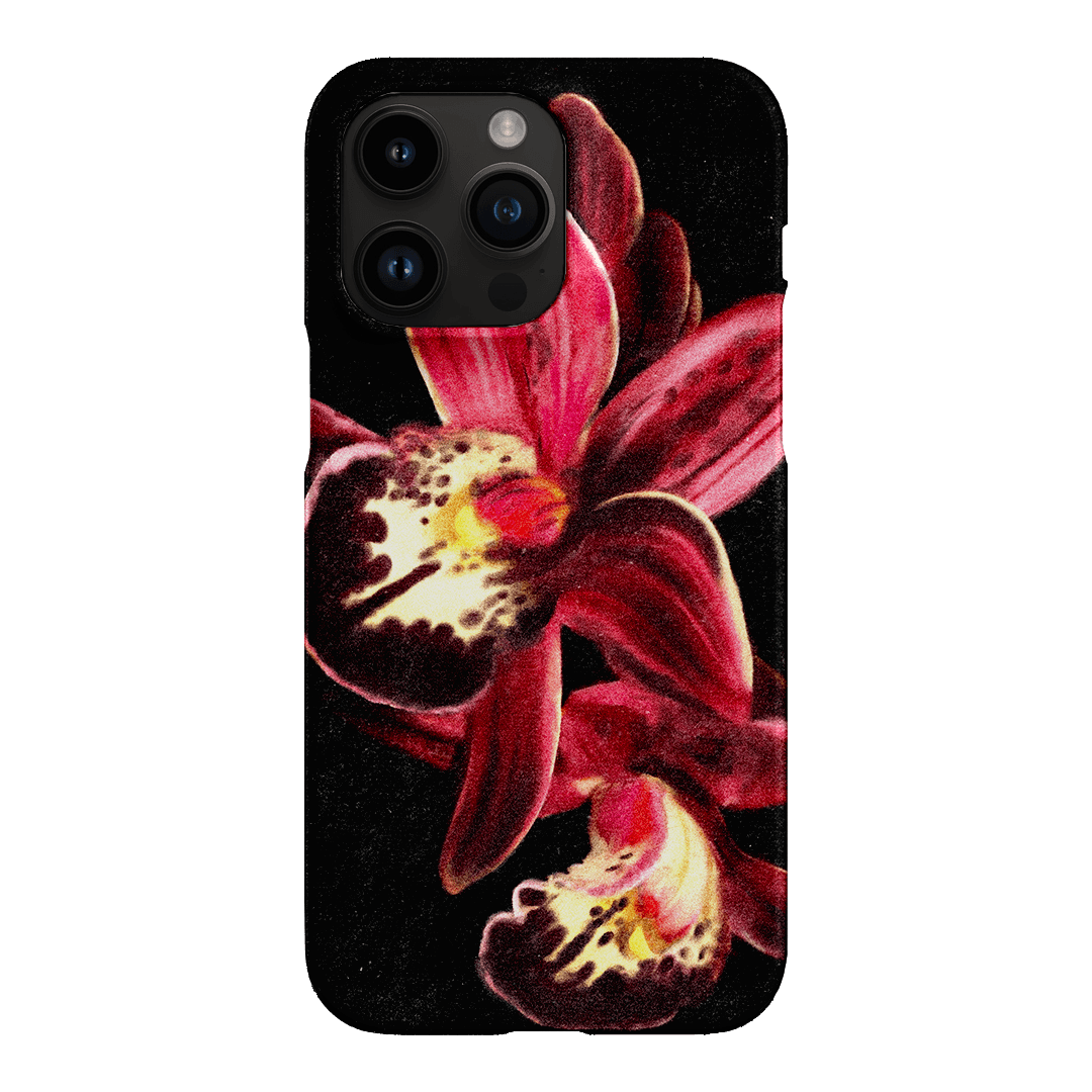 Deep Orchid Printed Phone Cases iPhone 14 Pro Max / Snap by Sally Hungerford - The Dairy