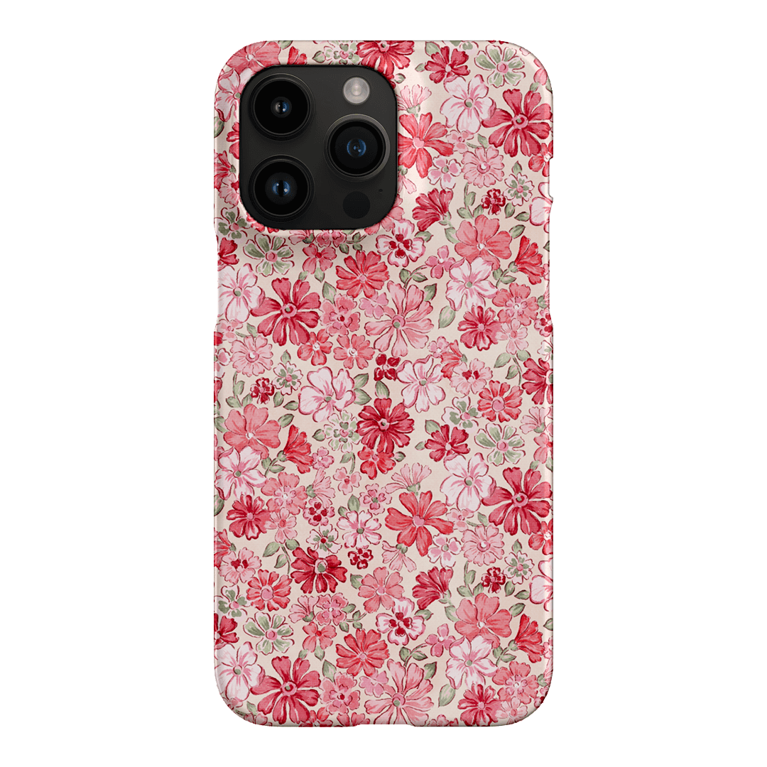 Strawberry Kiss Printed Phone Cases iPhone 14 Pro Max / Snap by Oak Meadow - The Dairy