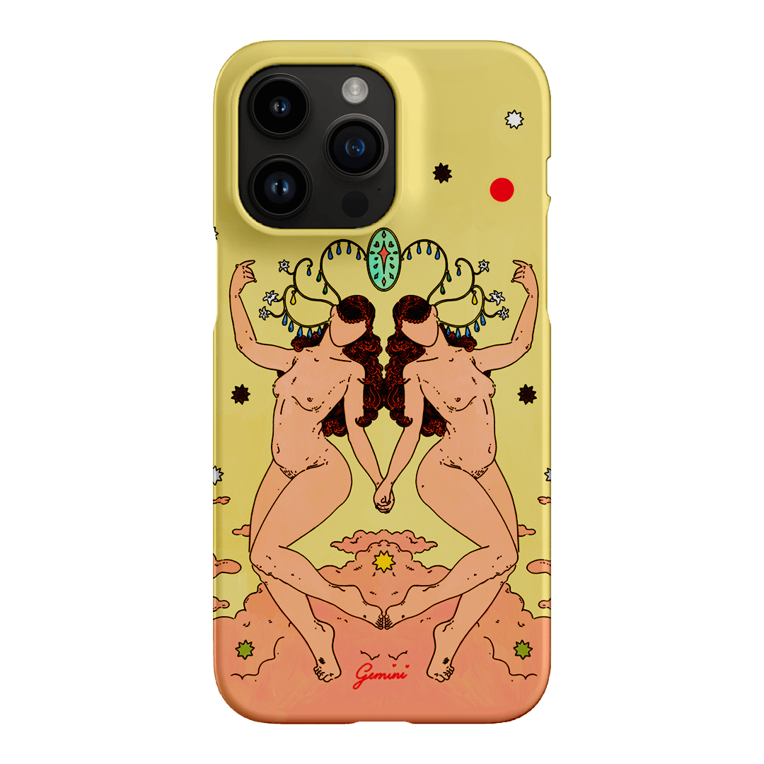 Gemini Season Printed Phone Cases iPhone 14 Pro Max / Snap by Easty Beasty - The Dairy
