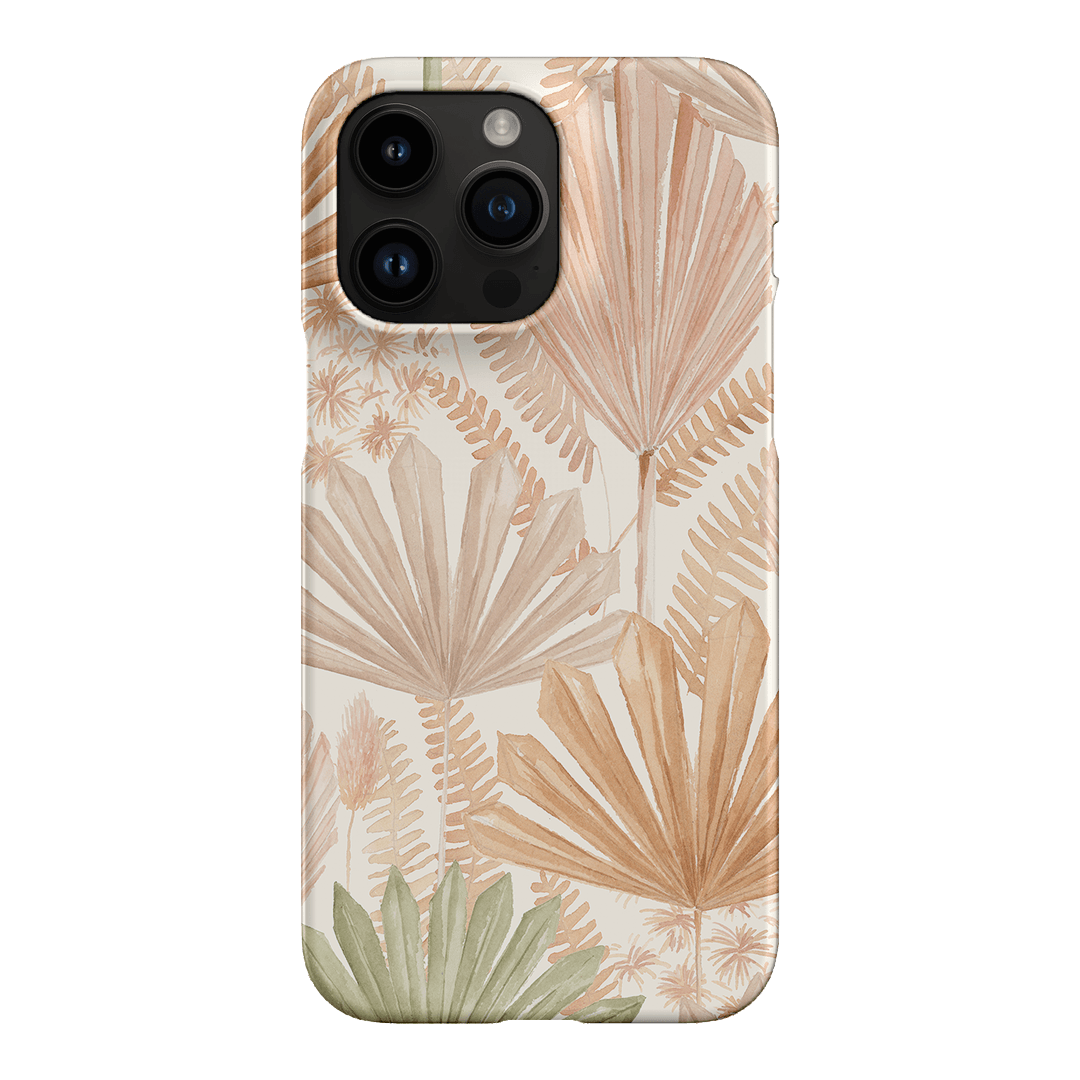 Golden Palm Printed Phone Cases iPhone 14 Pro Max / Snap by Cass Deller - The Dairy