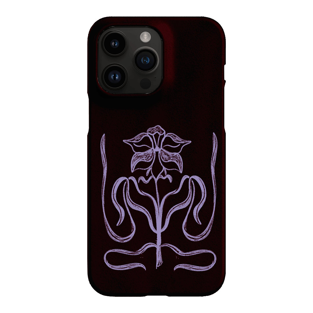 Growth Burgundy Printed Phone Cases by The Dairy - The Dairy