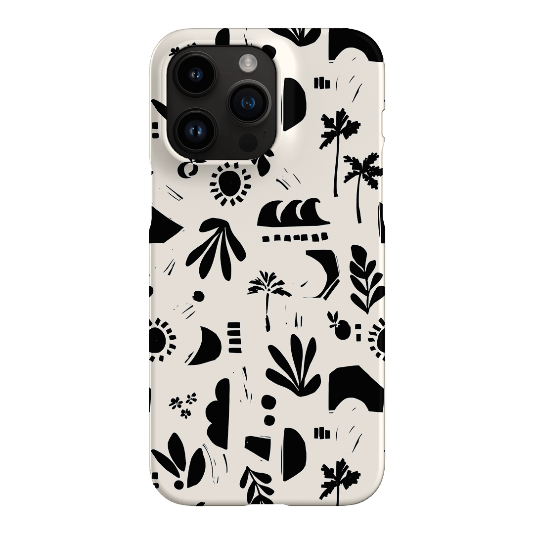 Inky Beach Printed Phone Cases iPhone 14 Pro Max / Snap by Charlie Taylor - The Dairy