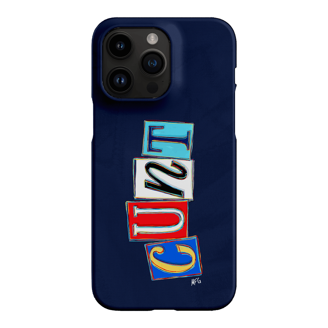 Lil Cnts Blue Printed Phone Cases iPhone 14 Pro Max / Snap by Margarbs Art - The Dairy
