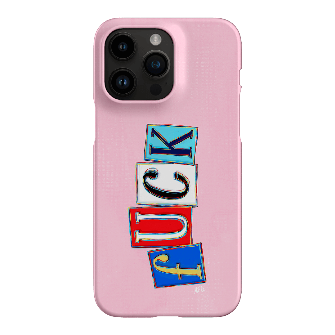 Lil Fcks Pink Printed Phone Cases iPhone 14 Pro Max / Snap by Margarbs Art - The Dairy