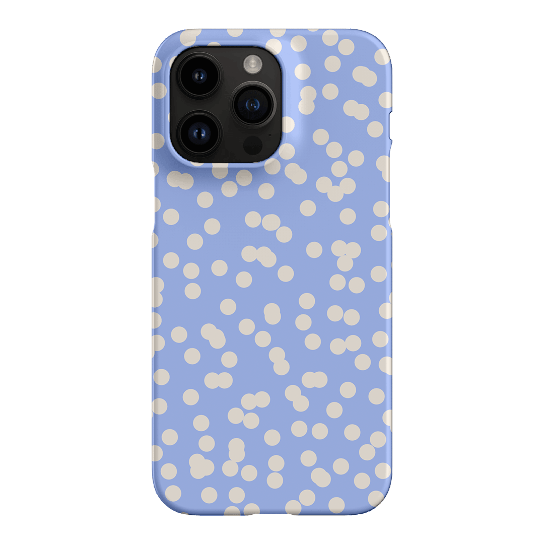 Mini Confetti Periwinkle Salt Printed Phone Cases iPhone 14 Pro Max / Snap by Veronica Tucker - The Dairy