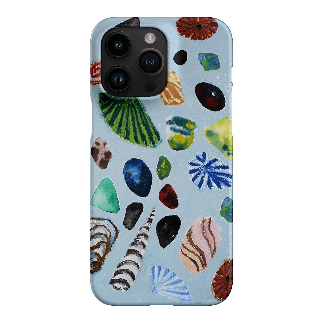 Ocean Currency Printed Phone Cases iPhone 14 Pro Max / Snap by Lisa Hu - The Dairy