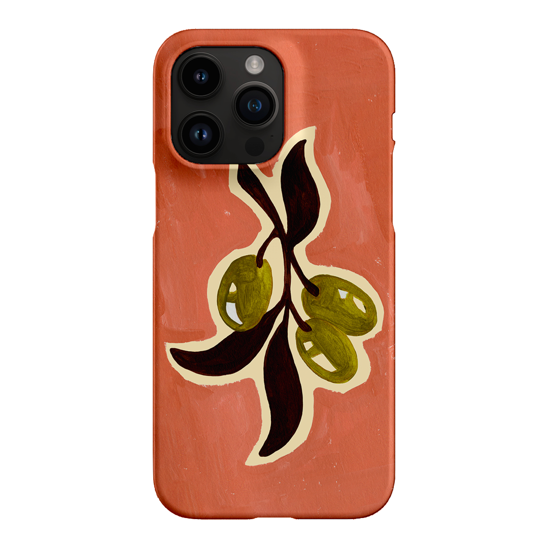 Olives Printed Phone Cases iPhone 14 Pro Max / Snap by Studio Bon - The Dairy