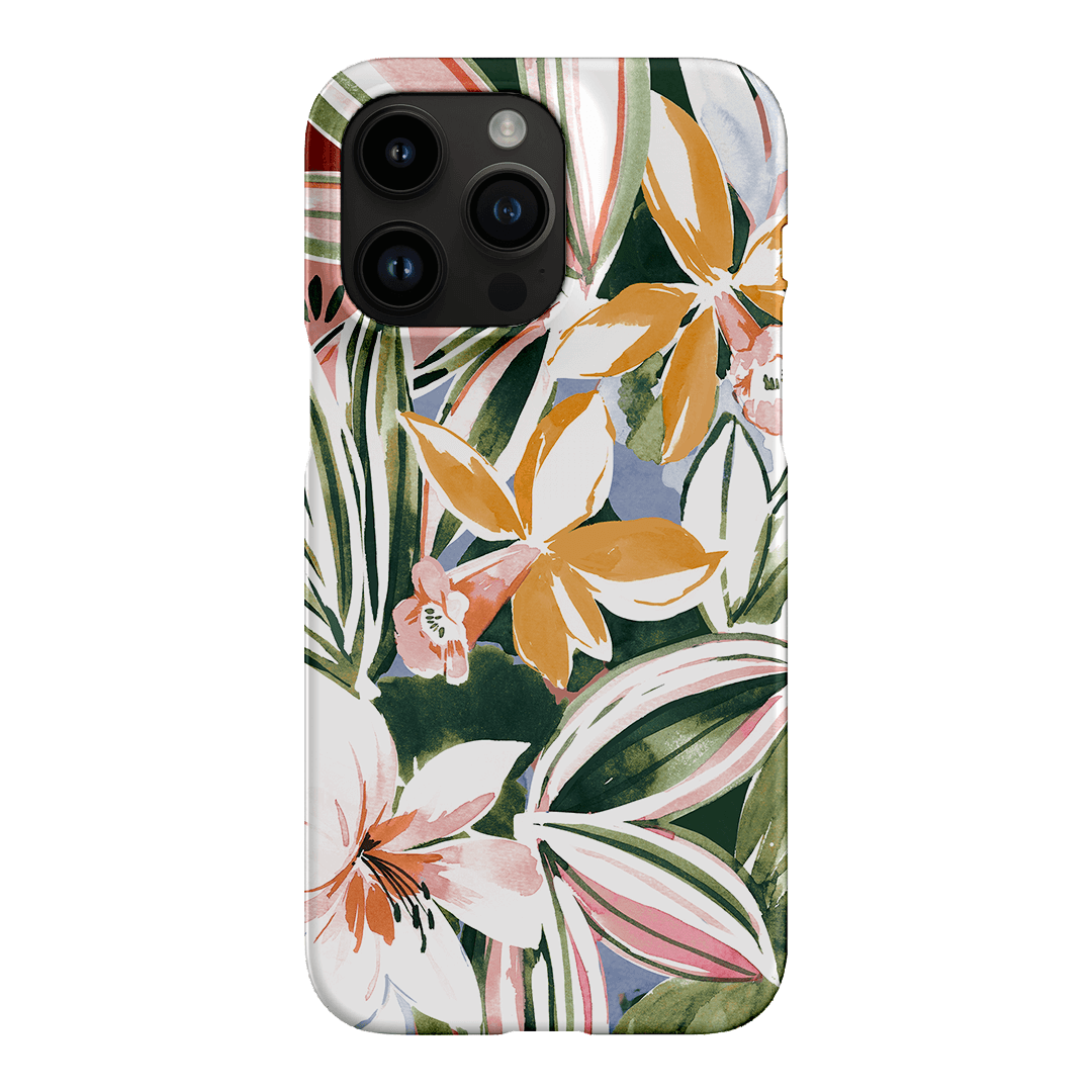 Painted Botanic Printed Phone Cases iPhone 14 Pro Max / Snap by Charlie Taylor - The Dairy