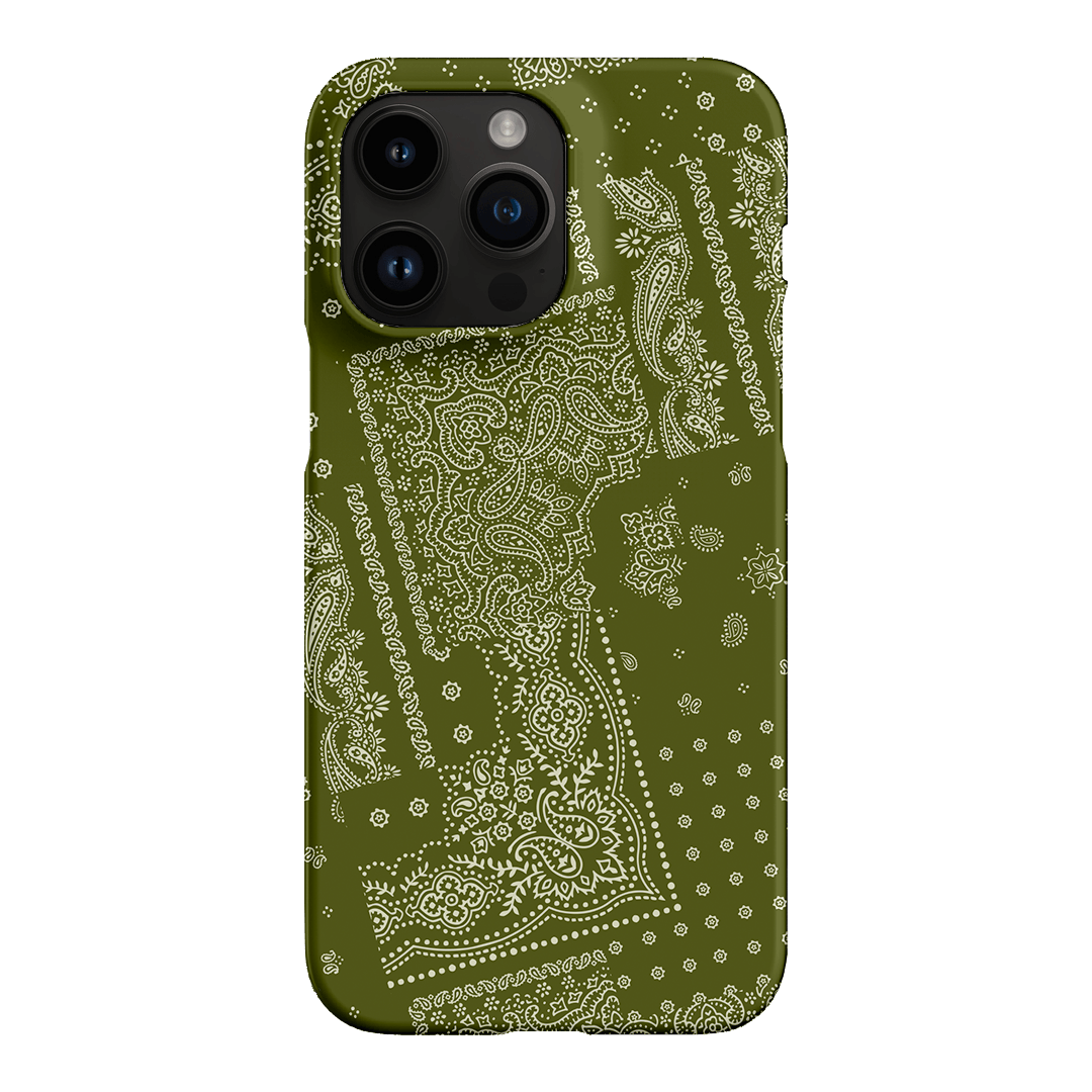 Paisley Fern Printed Phone Cases iPhone 14 Pro Max / Snap by The Dairy - The Dairy