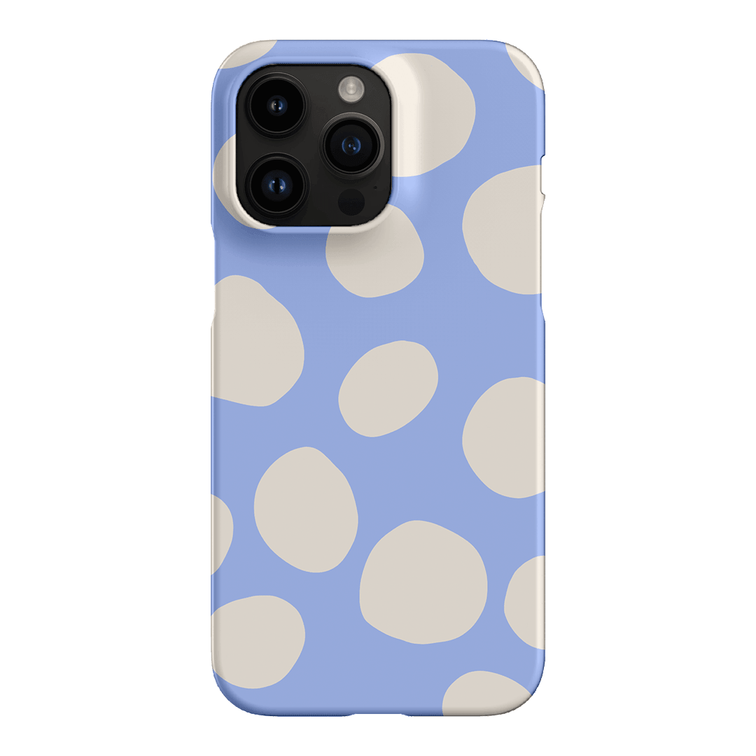 Pebbles Periwinkle Salt Printed Phone Cases iPhone 14 Pro Max / Snap by Veronica Tucker - The Dairy