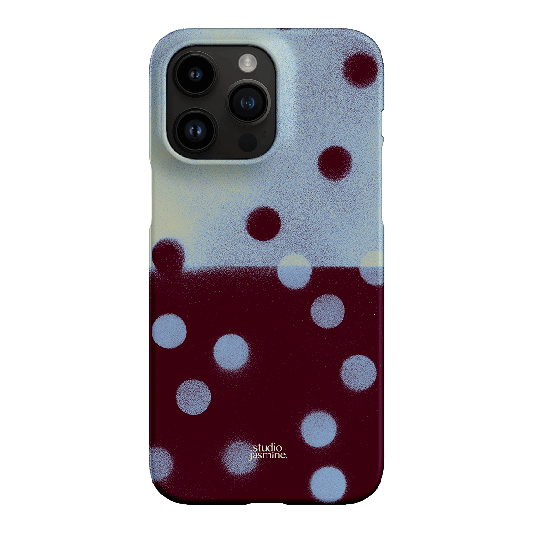 Plum Polka Dot