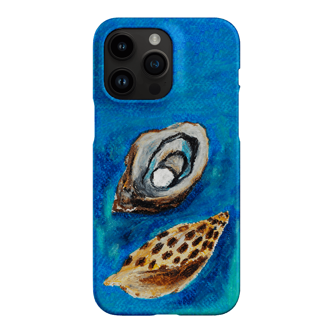 Sea Shells Printed Phone Cases iPhone 14 Pro Max / Snap by Lisa Hu - The Dairy