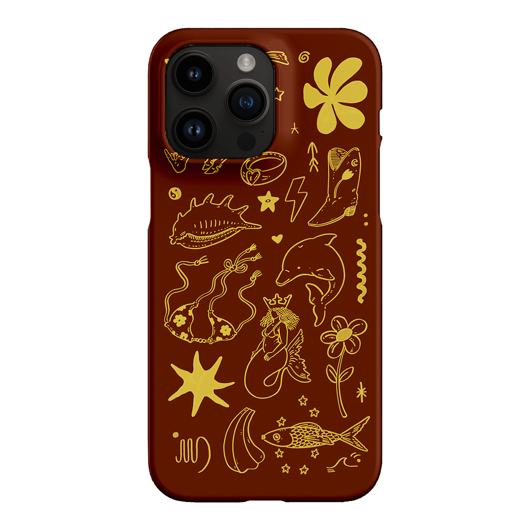 Spiced Cowboy Chocolate Printed Phone Cases iPhone 14 Pro Max / Snap by Easty Beasty - The Dairy