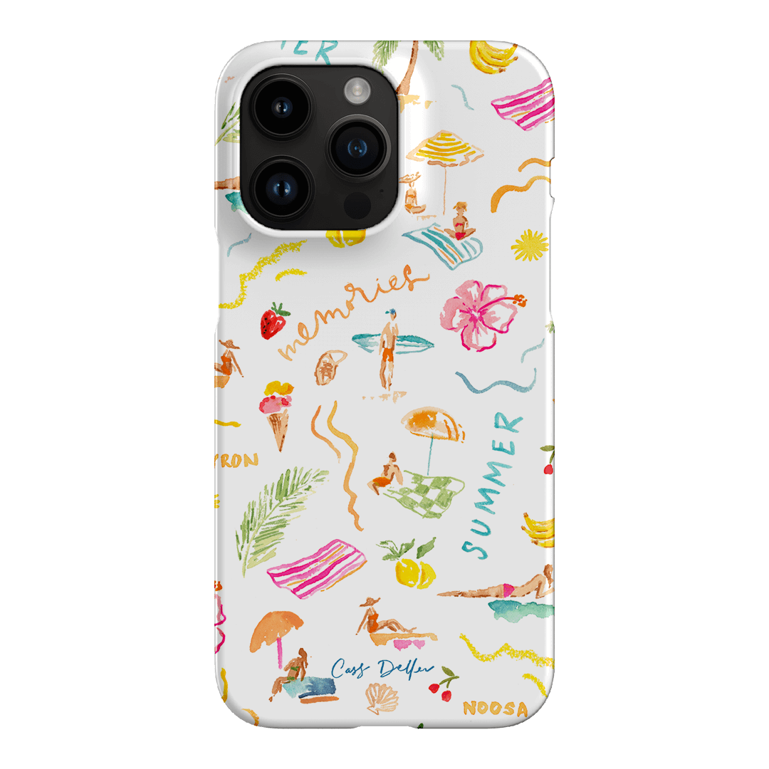 Summer Memories Printed Phone Cases iPhone 14 Pro Max / Snap by Cass Deller - The Dairy