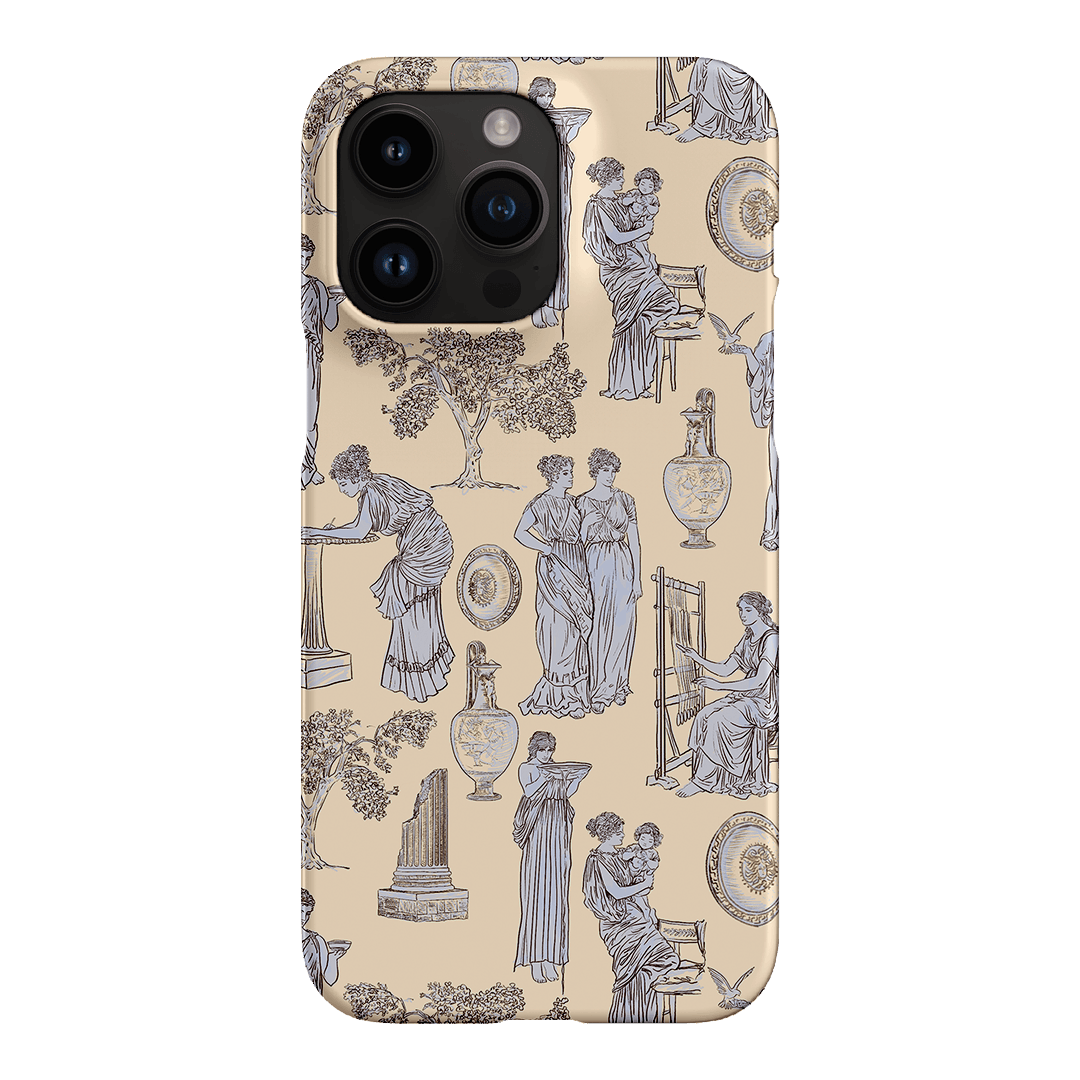 Symposium Alabaster Printed Phone Cases iPhone 14 Pro Max / Snap by Veronica Tucker - The Dairy