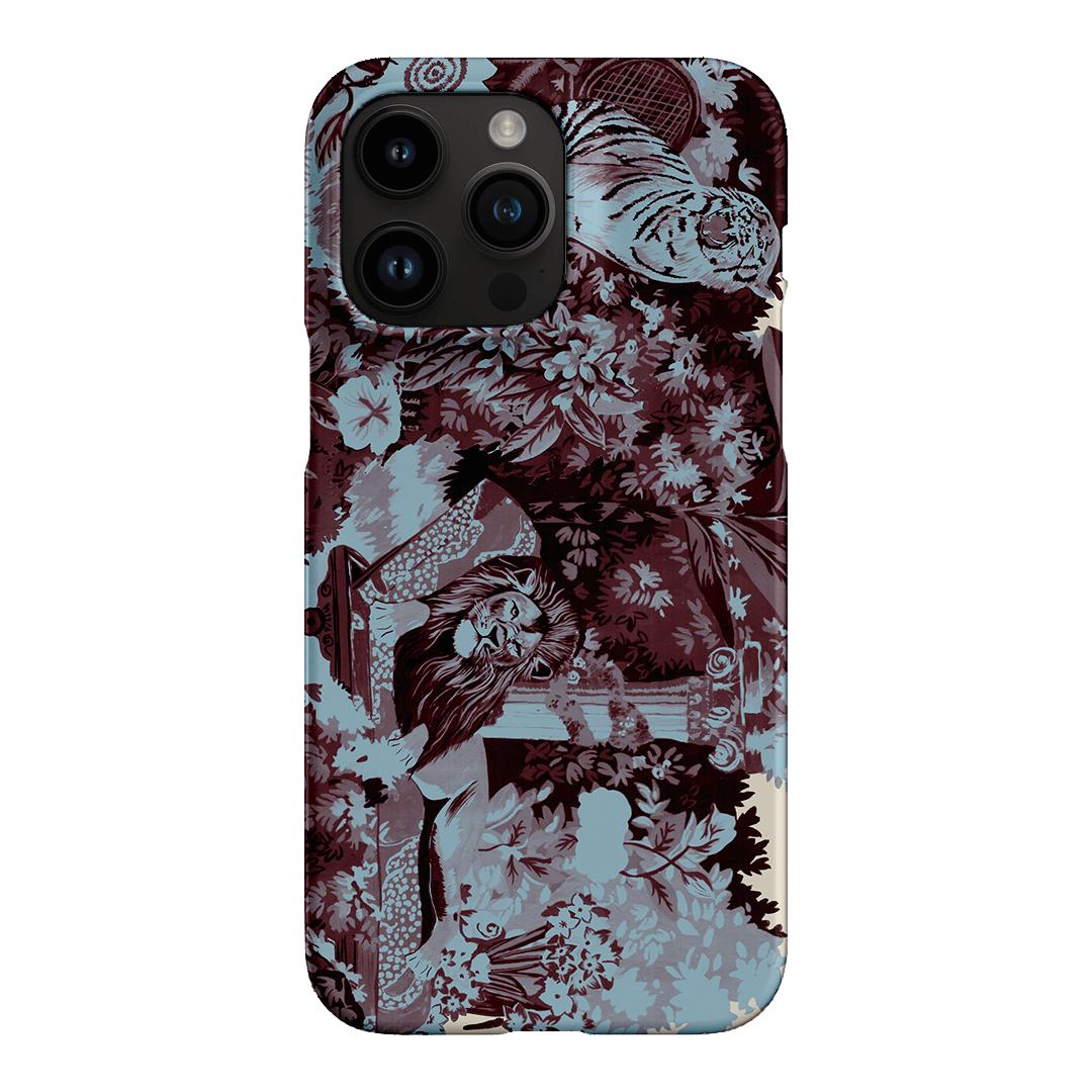 Tippi Blue Printed Phone Cases iPhone 14 Pro Max / Snap by Desmond & Dempsey - The Dairy