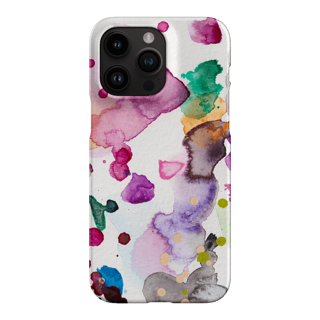 Watercolour Palette Printed Phone Cases iPhone 14 Pro Max / Snap by The Dairy - The Dairy