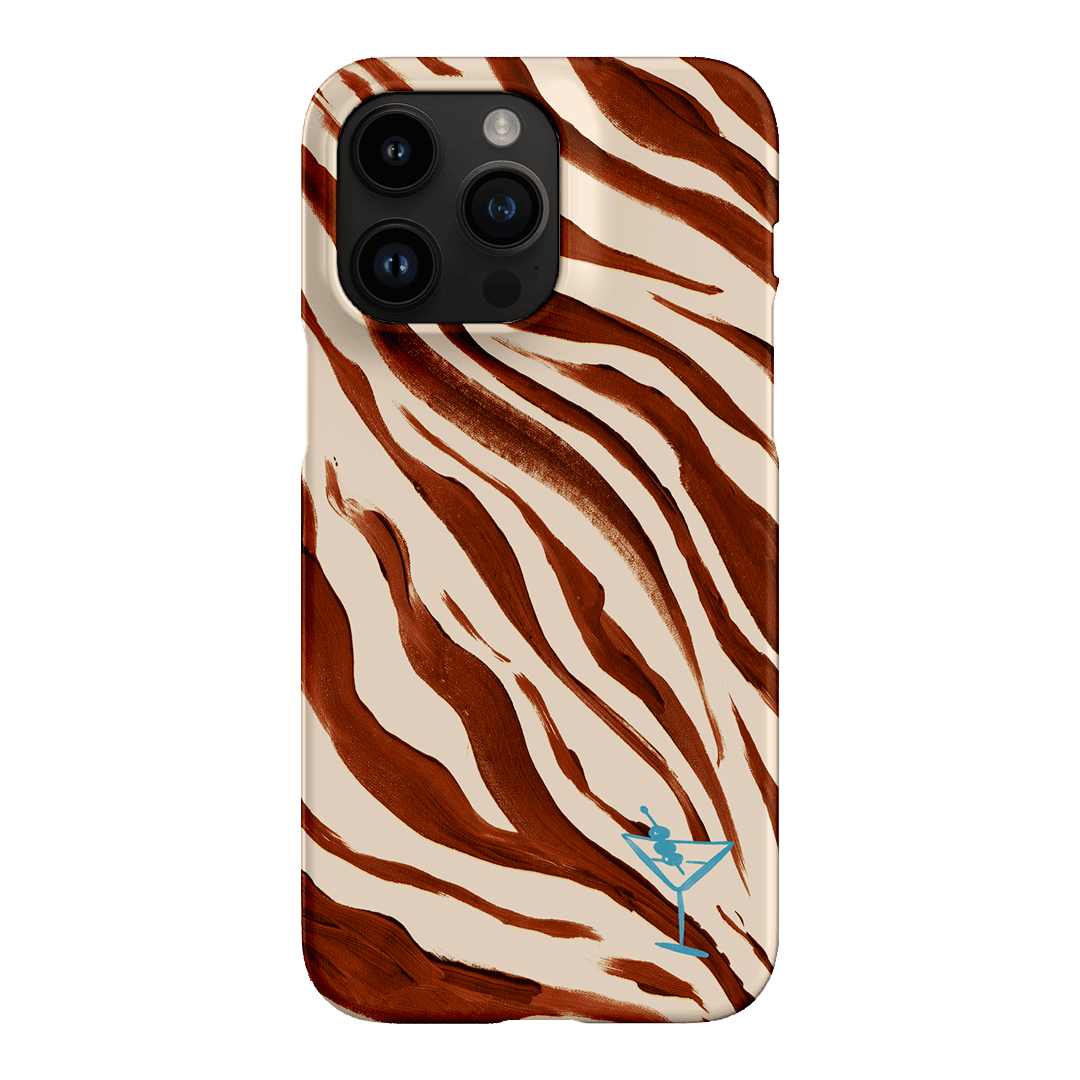 Zebra Tini Printed Phone Cases iPhone 14 Pro Max / Snap by Charlie Taylor - The Dairy