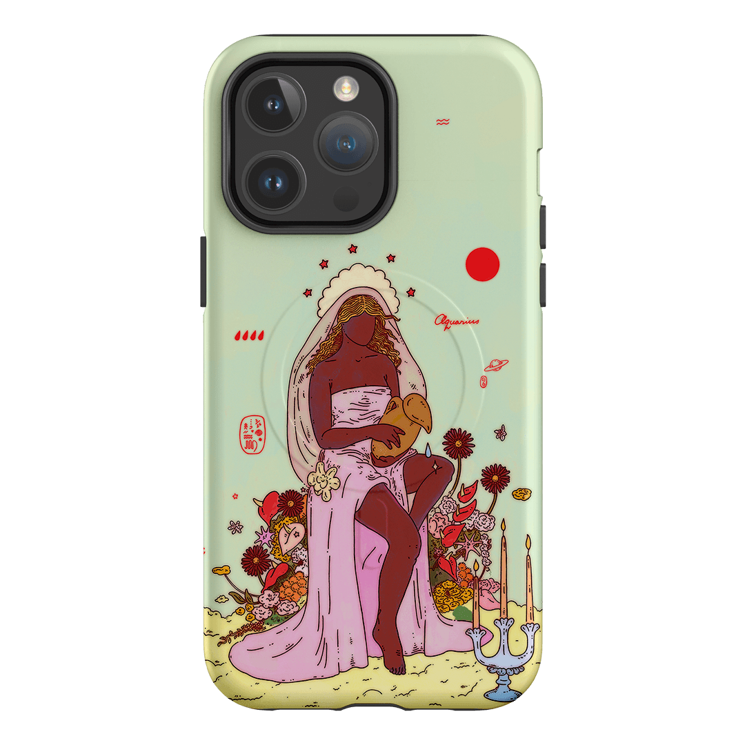 Aquarius Season Printed Phone Cases iPhone 14 Pro Max / Armoured MagSafe by Easty Beasty - The Dairy
