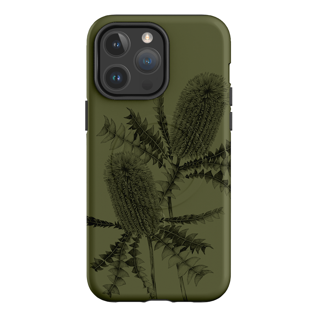 Banksia Study Printed Phone Cases iPhone 14 Pro Max / Armoured MagSafe by Typoflora - The Dairy