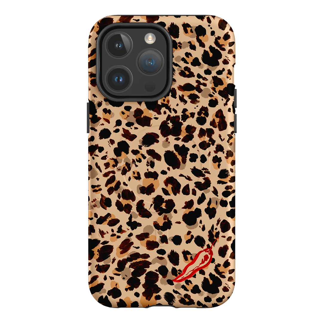 Chilli Leopard Printed Phone Cases iPhone 14 Pro Max / Armoured MagSafe by Charlie Taylor - The Dairy