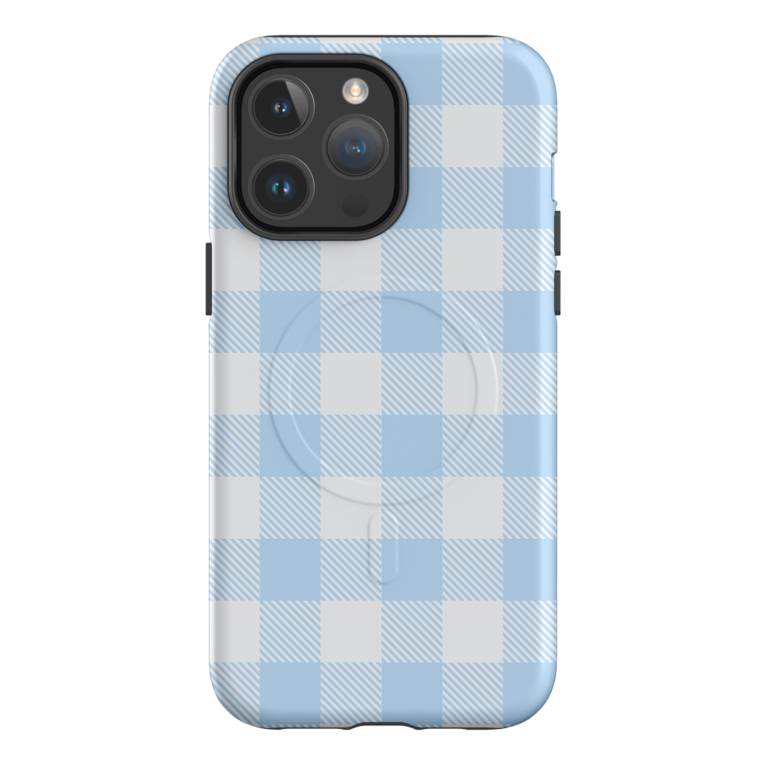 Cloud Plaid Printed Phone Cases iPhone 14 Pro Max / Armoured MagSafe by The Dairy - The Dairy