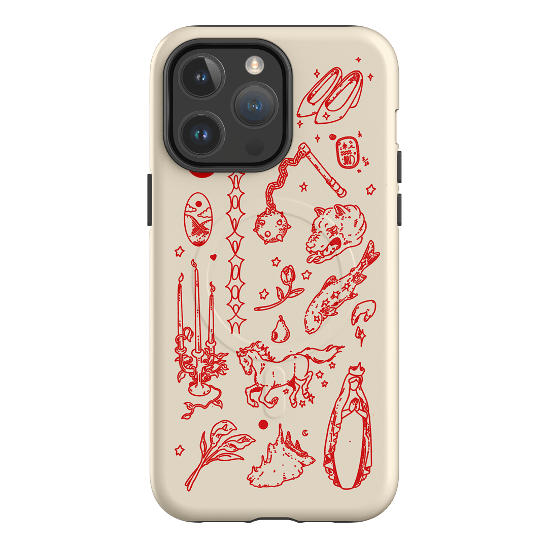 Dreamcore Cream Printed Phone Cases iPhone 14 Pro Max / Armoured MagSafe by Easty Beasty - The Dairy