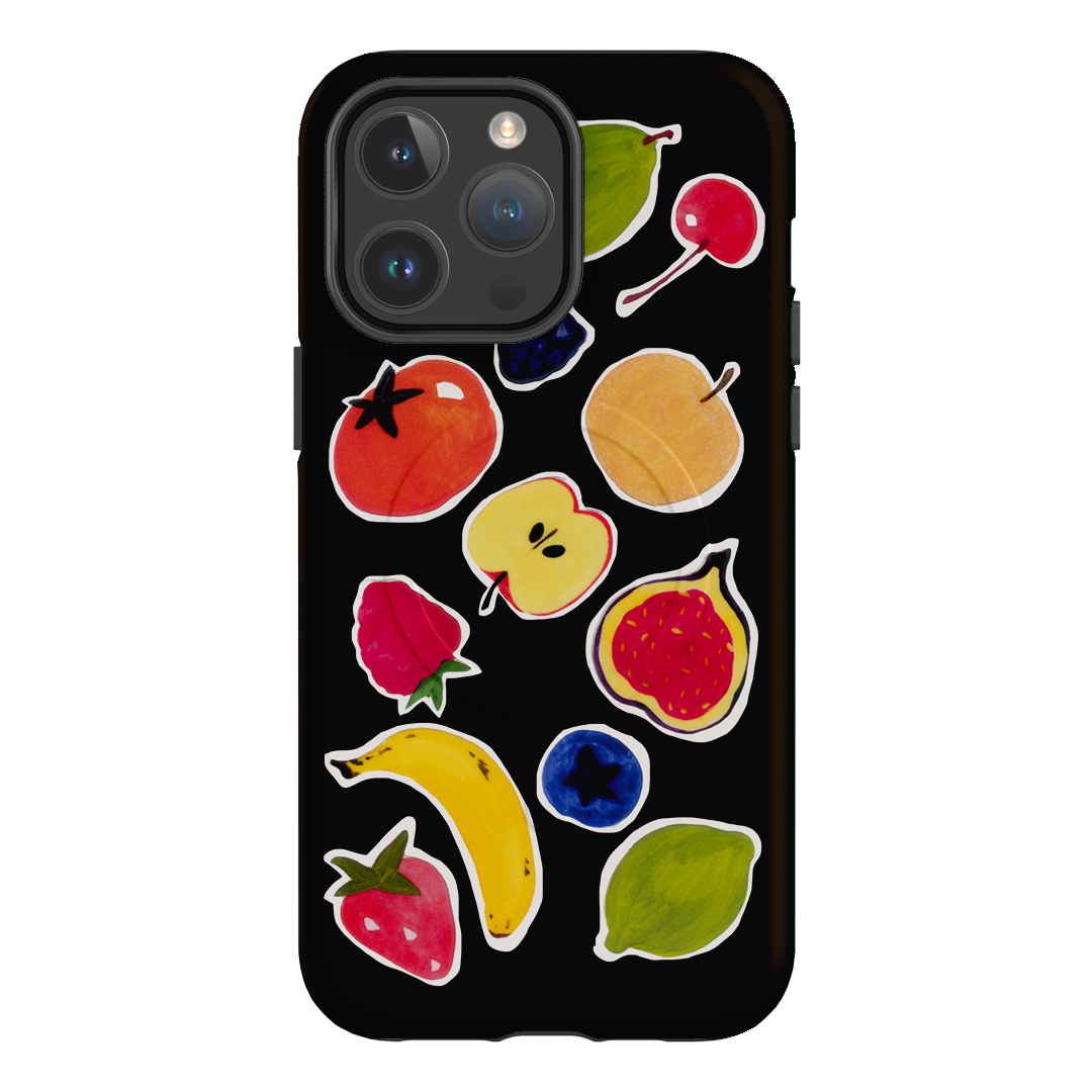 Fruit Stickers Printed Phone Cases iPhone 14 Pro Max / Armoured MagSafe by Studio Bon - The Dairy