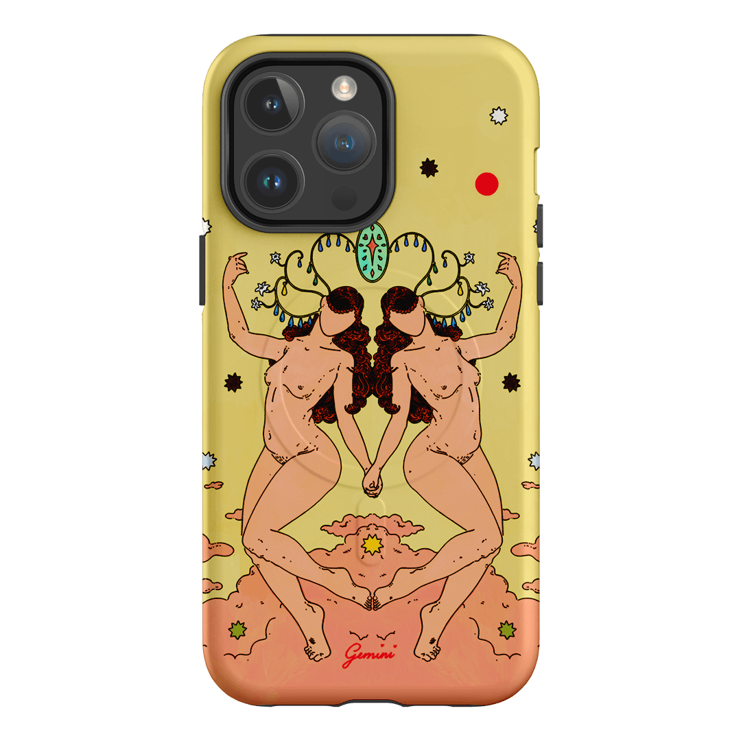 Gemini Season Printed Phone Cases iPhone 14 Pro Max / Armoured MagSafe by Easty Beasty - The Dairy